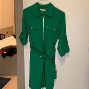 Kelly green dress